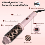 Best Thermal Styling Brush for Fine, Short & Long Hair