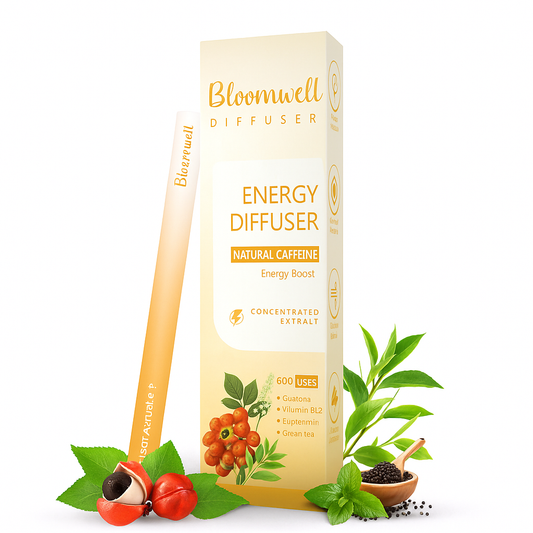 BloomWell Vital Energy Diffuser – 600 Pure Herbal Breaths