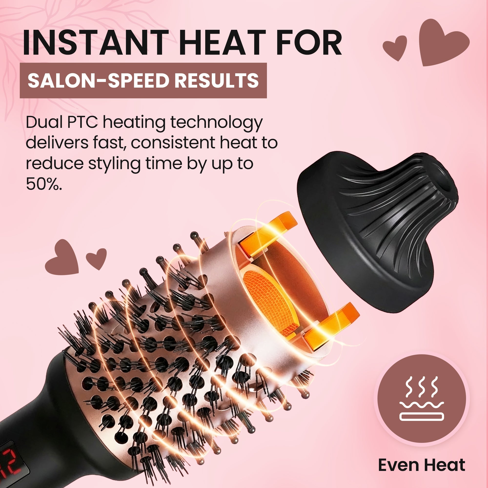 Glam Rush- Thermal Styling Brush